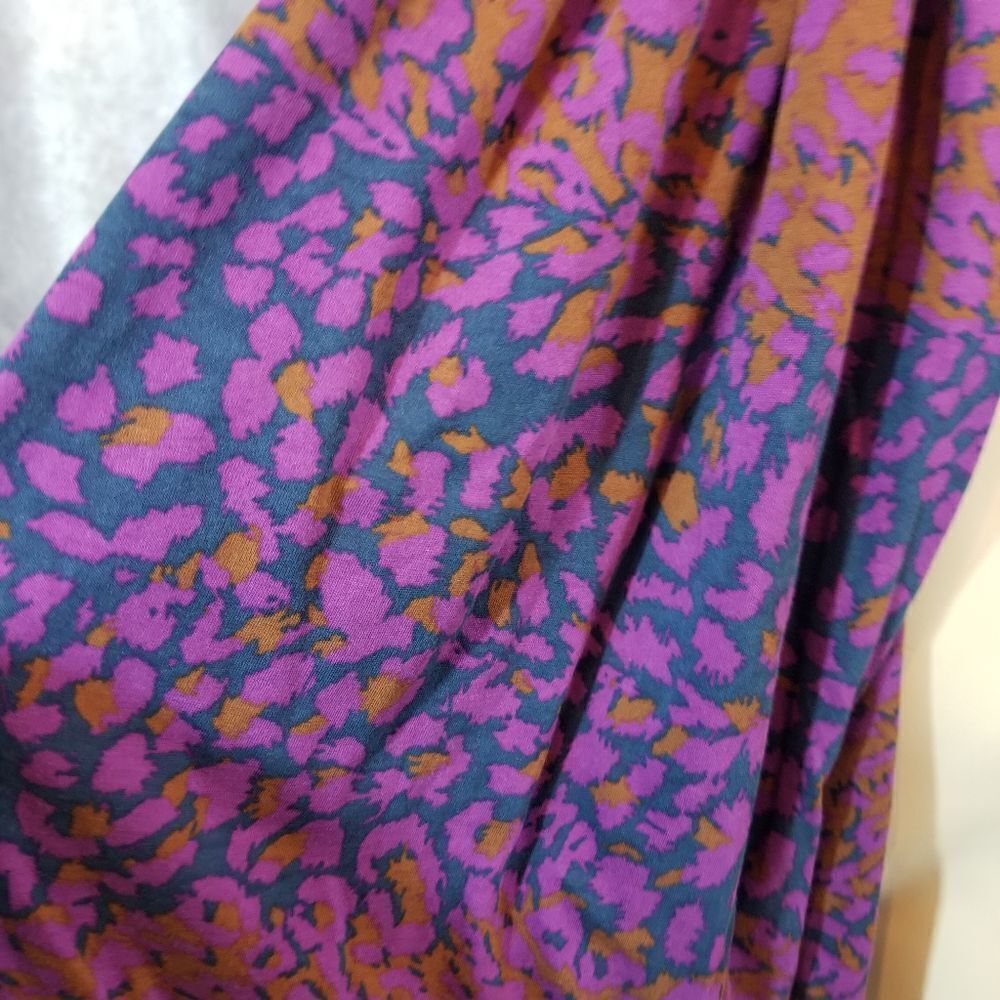 Marc Jacobs Amazon Purple Multi-Colored Scarf - Picture 5 of 5